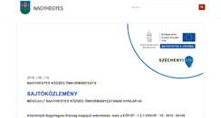 Desktop Screenshot of nagyhegyes.hu